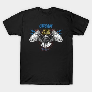 cream the wild spirits T-Shirt